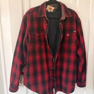 Buffalo Plaid Men's Shirt Jacket